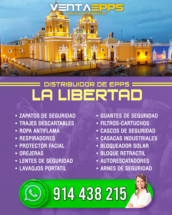  VENTA DE EPPS LIBERTAD, DISTRIBUIDORES EN VENTA DE EPP EN LIBERTAD 
