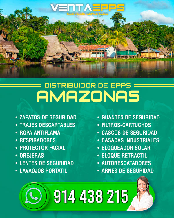  VENTA DE EPPS AMAZONAS, DISTRIBUIDORES EN VENTA DE EPP EN AMAZONAS 