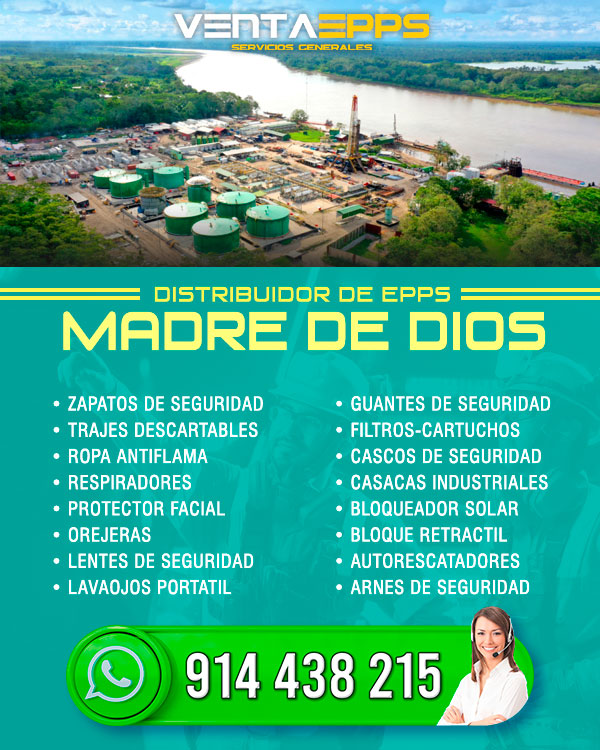  VENTA DE EPPS MADRE DE DIOS, DISTRIBUIDORES EN VENTA DE EPP EN MADRE DE DIOS 